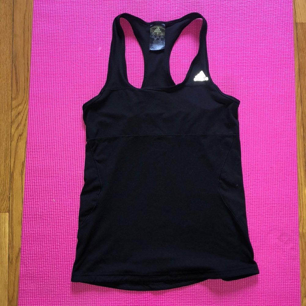 Black Adidas Running Tank Top SMALL